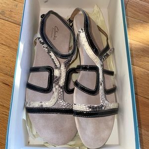 Fancy Clarks sandals